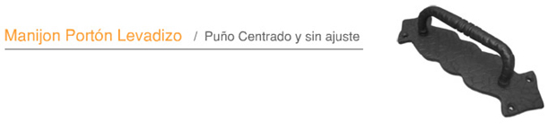 Manij�n porton levadizo